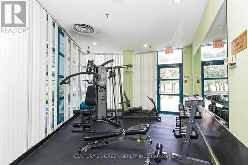 1002 - 25 Trailwood Drive, Mississauga (Hurontario), ON - Indoor Photo Showing Gym Room