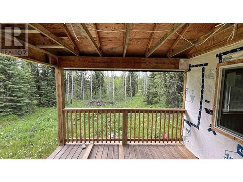 8043 Hansen Road, 100 Mile House, BC - Outdoor With Deck Patio Veranda With Exterior