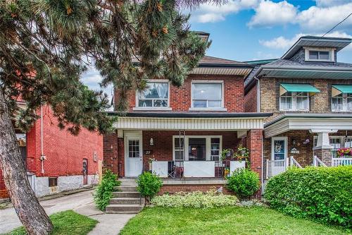 25 Chestnut Avenue, Hamilton, ON - Outdoor With Deck Patio Veranda With Facade