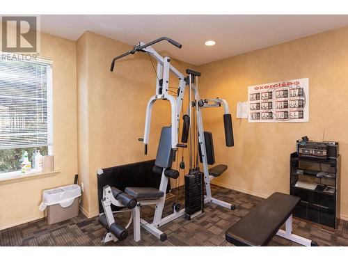 680 Valley Road Unit# 21, Kelowna, BC - Indoor Photo Showing Gym Room