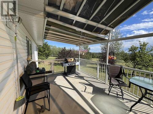 3 Pebble Drive, Fort Nelson, BC - Outdoor With Deck Patio Veranda With Exterior