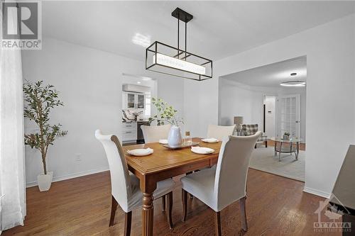 16 Burlington Crescent, Ottawa, ON - Indoor Photo Showing Dining Room