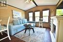 7 Chipewa Trail, Wasaga Beach, ON  - Indoor Photo Showing Living Room With Fireplace 