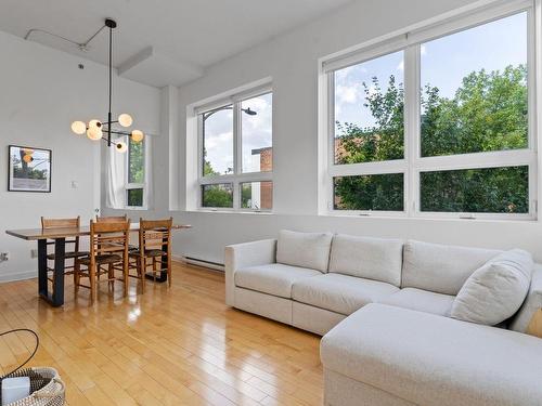 Vue d'ensemble - 215-4211 Rue De Rouen, Montréal (Mercier/Hochelaga-Maisonneuve), QC - Indoor Photo Showing Living Room