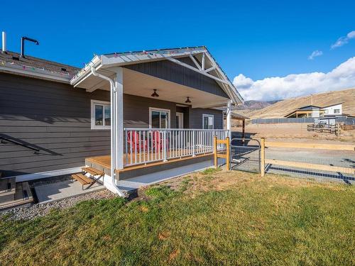 1460 Lopez Creek Drive, Cache Creek, BC - Outdoor With Deck Patio Veranda