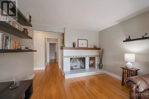 67 Woodmount Crescent, Ottawa, ON - Indoor Photo Showing Living Room With Fireplace