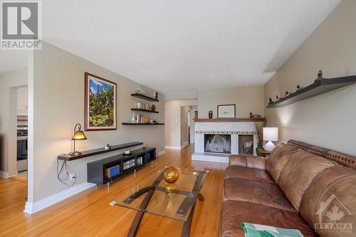 67 Woodmount Crescent, Ottawa, ON - Indoor Photo Showing Living Room With Fireplace