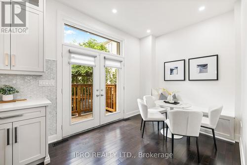 350 Willard Avenue, Toronto (Runnymede-Bloor West Village), ON - Indoor Photo Showing Dining Room