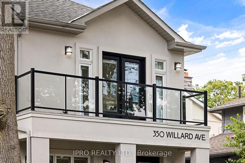 350 Willard Avenue, Toronto (Runnymede-Bloor West Village), ON - Outdoor With Exterior