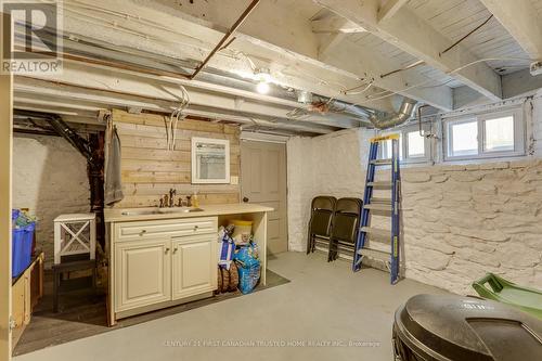 Workshop in Basement - 504 Waterloo Street, London, ON - Indoor Photo Showing Basement