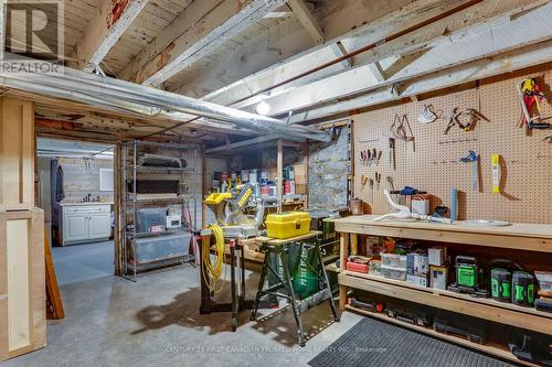 Workshop in Basement - 504 Waterloo Street, London, ON - Indoor Photo Showing Other Room