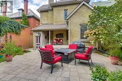 Back patio and covered porch - 