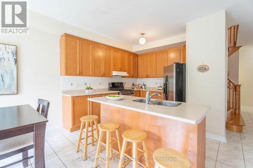 8 Long Meadow Road, Brampton (Bram East), ON - Indoor Photo Showing Kitchen With Double Sink