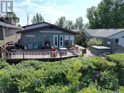 6 Sleepy Hollow Road, Jackfish Murray, SK - Outdoor With Deck Patio Veranda With Exterior