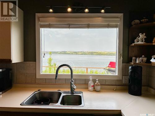 6 Sleepy Hollow Road, Jackfish Murray, SK - Indoor Photo Showing Kitchen With Double Sink