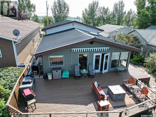 6 Sleepy Hollow Road, Jackfish Murray, SK - Outdoor With Deck Patio Veranda With Exterior