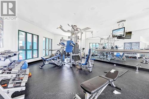 218 - 2466 Eglinton Avenue E, Toronto (Eglinton East), ON - Indoor Photo Showing Gym Room