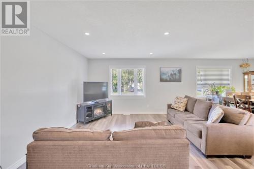 239 Walnut Street West, Bothwell, ON - Indoor Photo Showing Living Room With Fireplace