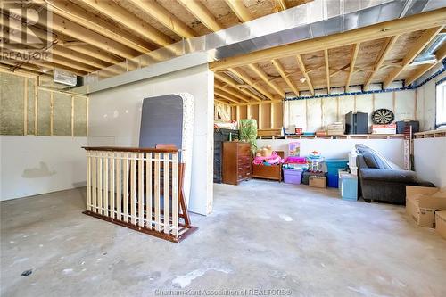 239 Walnut Street West, Bothwell, ON - Indoor Photo Showing Basement