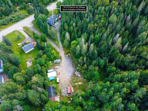 Aerial photo - 1613 Ch. Du Village, Saint-Adolphe-D'Howard, QC - Outdoor