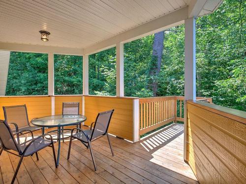 Balcony - 21 Ch. Burnside, La Pêche, QC - Outdoor With Deck Patio Veranda With Exterior