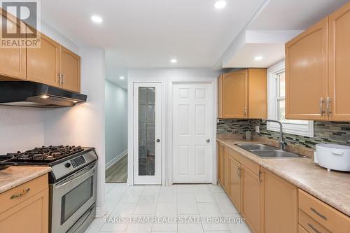 39 Brackenbury Street, Grey Highlands (Markdale), ON - Indoor Photo Showing Kitchen With Double Sink