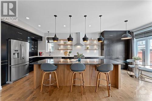 Large Island and Breakfast Nook - 1870 Maple Grove Road, Ottawa, ON - Indoor Photo Showing Kitchen With Upgraded Kitchen