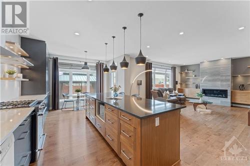 View From Kitchen - 1870 Maple Grove Road, Ottawa, ON - Indoor Photo Showing Kitchen With Upgraded Kitchen