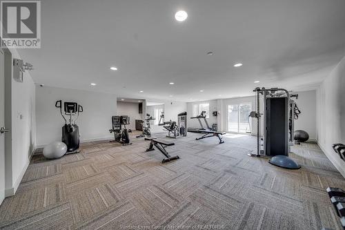 1489 Banwell Unit# 422, Windsor, ON - Indoor Photo Showing Gym Room