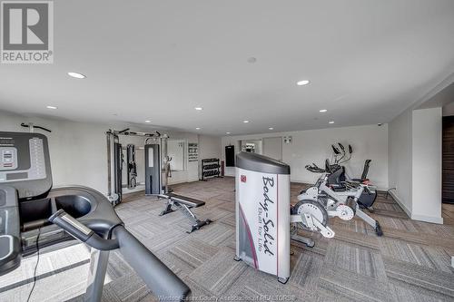 1489 Banwell Unit# 422, Windsor, ON - Indoor Photo Showing Gym Room