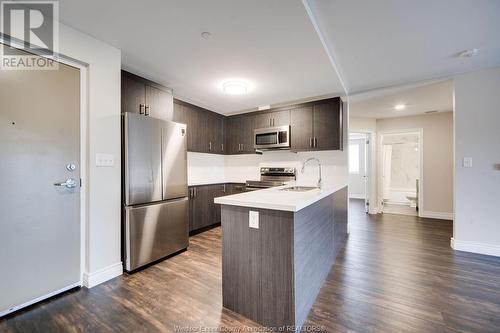 1489 Banwell Unit# 422, Windsor, ON - Indoor Photo Showing Kitchen With Stainless Steel Kitchen