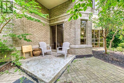 104 - 55 Kingsbridge Garden Circle W, Mississauga (Hurontario), ON - Outdoor With Deck Patio Veranda With Exterior