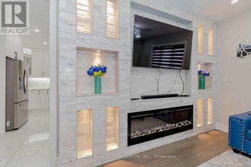 46 Ocean Ridge Drive, Brampton (Sandringham-Wellington), ON - Indoor With Fireplace