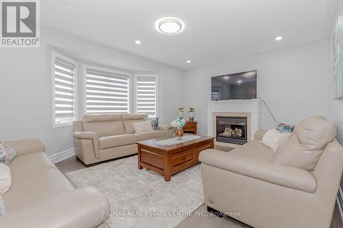 46 Ocean Ridge Drive, Brampton (Sandringham-Wellington), ON - Indoor Photo Showing Living Room With Fireplace