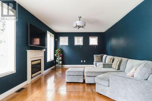 2021 Solar Place, Oshawa, ON - Indoor Photo Showing Living Room With Fireplace