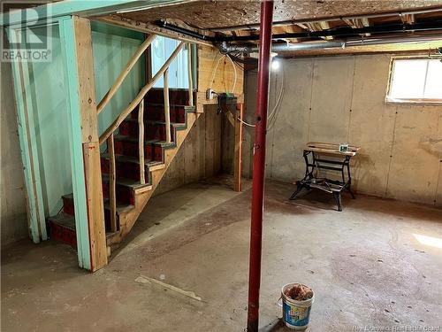 60 Upton Road, East Centreville, NB - Indoor Photo Showing Basement