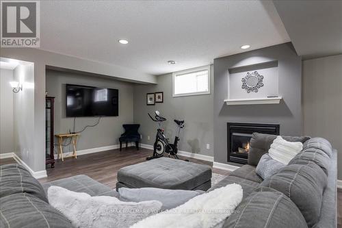 1331 Gilford Road, Innisfil (Gilford), ON - Indoor Photo Showing Living Room With Fireplace