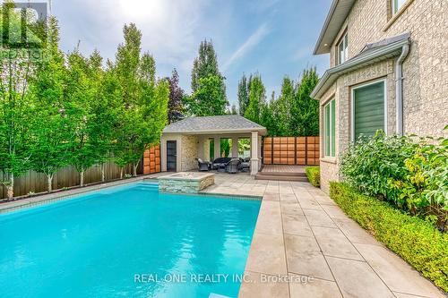 2312 Lyndhurst Drive, Oakville (Iroquois Ridge North), ON - Outdoor With In Ground Pool