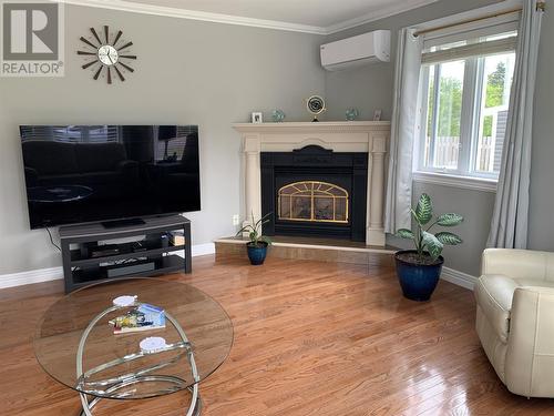 1852 Topsail Road, Paradise, NL - Indoor Photo Showing Living Room With Fireplace