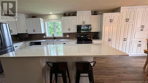 52 Levesque Street, Grand-Sault/Grand Falls, NB - Indoor Photo Showing Kitchen With Double Sink