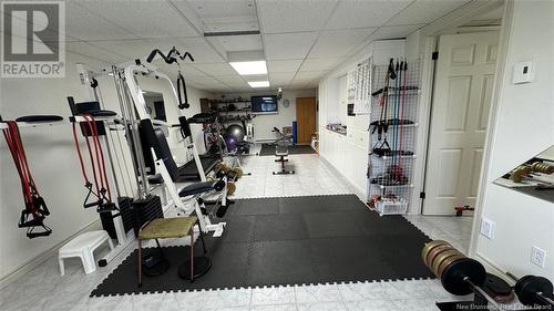 52 Levesque Street, Grand-Sault/Grand Falls, NB - Indoor Photo Showing Gym Room