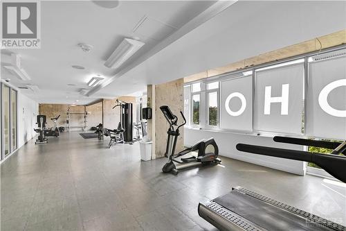 201 Parkdale Avenue Unit#403, Ottawa, ON - Indoor Photo Showing Gym Room