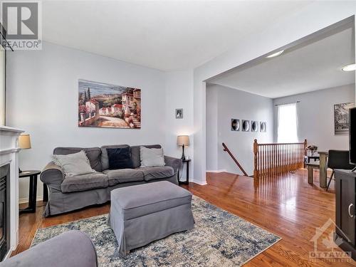 1801 Northlands Drive, Ottawa, ON - Indoor Photo Showing Living Room With Fireplace