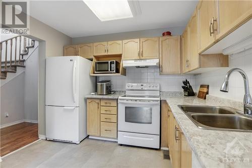 49 Springcreek Crescent, Ottawa, ON - Indoor Photo Showing Kitchen With Double Sink