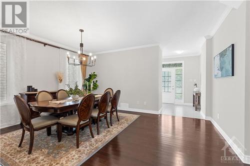 Luxury formal dining room - 63 Boddington Street, Ottawa, ON - Indoor Photo Showing Dining Room