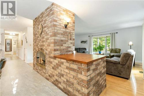 105 Bennett Avenue, Moncton, NB - Indoor Photo Showing Living Room With Fireplace