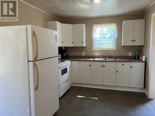 1 Lodge Road, Baie Verte, NL - Indoor Photo Showing Kitchen With Double Sink