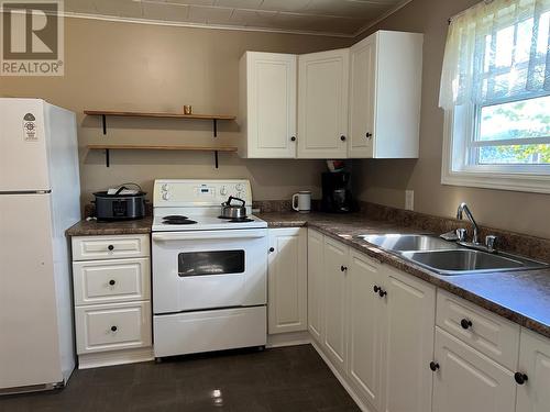 1 Lodge Road, Baie Verte, NL - Indoor Photo Showing Kitchen With Double Sink