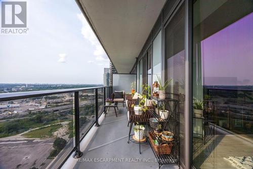 3109 - 70 Annie Craig Drive, Toronto (Mimico), ON - Outdoor With Balcony With View With Exterior