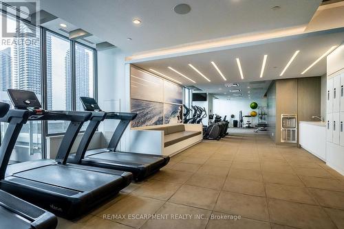 3109 - 70 Annie Craig Drive, Toronto (Mimico), ON - Indoor Photo Showing Gym Room